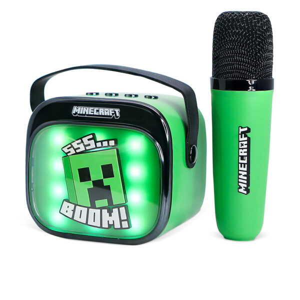 Minecraft – LED Karaoke Speaker and Microphone