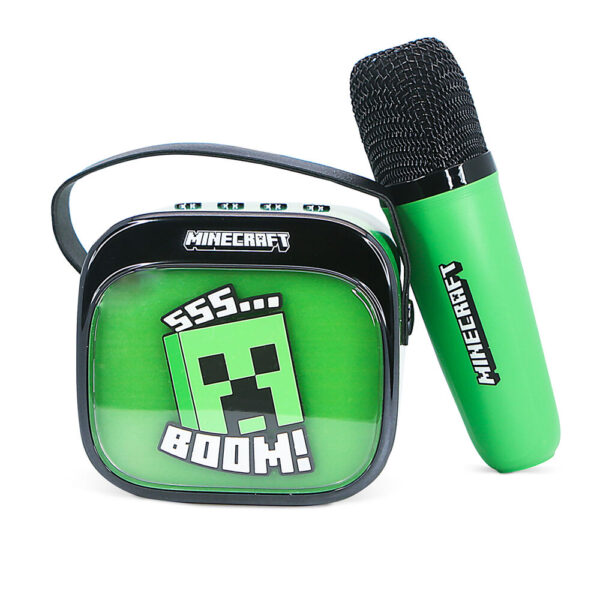 Minecraft – LED Karaoke Speaker and Microphone