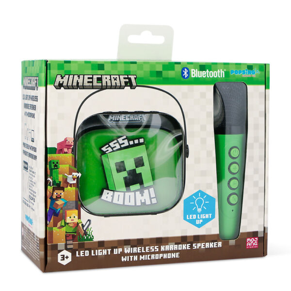 Minecraft – LED Karaoke Speaker and Microphone