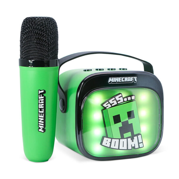 Minecraft – LED Karaoke Speaker and Microphone