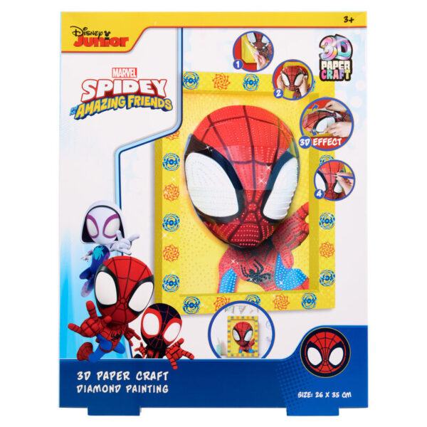 Marvel – Spiderman Craft 3D diamond mosaic