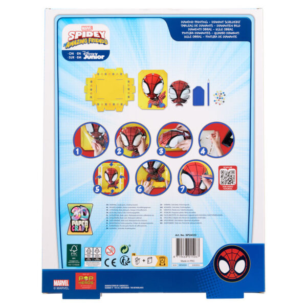 Marvel – Spiderman Craft 3D diamond mosaic