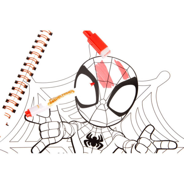 Marvel – Spiderman Magic water painting book