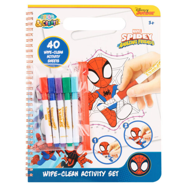 Marvel – Spiderman Magic water painting book