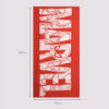 Marvel – Logo microfibre beach towel