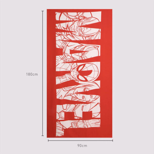 Marvel – Logo microfibre beach towel
