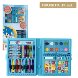 Sonic – the Hedgehog Colouring stationery case
