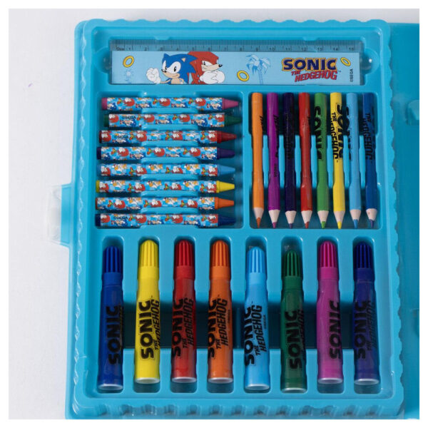 Sonic – the Hedgehog Colouring stationery case
