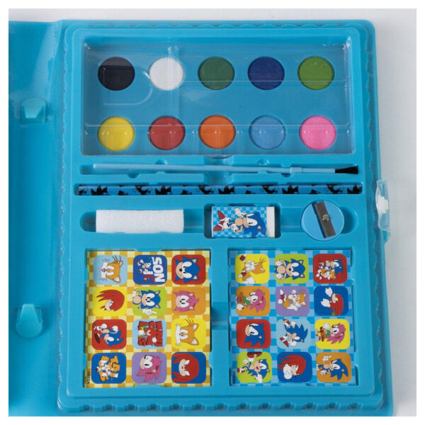 Sonic – the Hedgehog Colouring stationery case