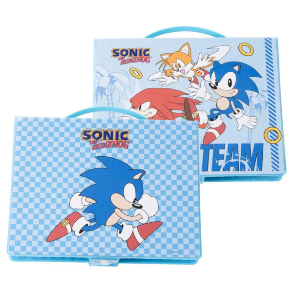 Sonic – the Hedgehog Colouring stationery case
