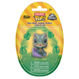 Jurassic Park – Pocket POP Egg figura Jurassic World Dilophosaurus