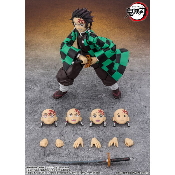 Demon Slayer: Kimetsu no Yaiba – Tanjiro Kamado The Final Battle in the Infinity Castle S.H. Figuarts figura 14 cm