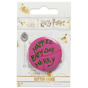 Harry Potter – Happee Birthdae Cake button badge