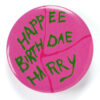 Harry Potter – Happee Birthdae Cake button badge