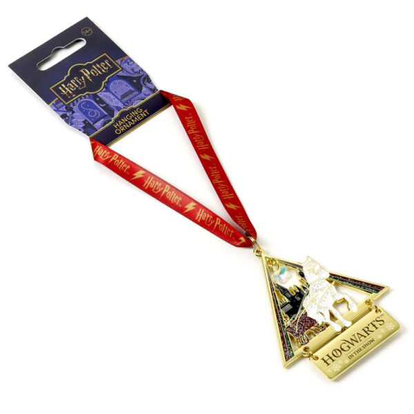 Harry Potter – Hogwarts in the Snow Christmas hanging ornament