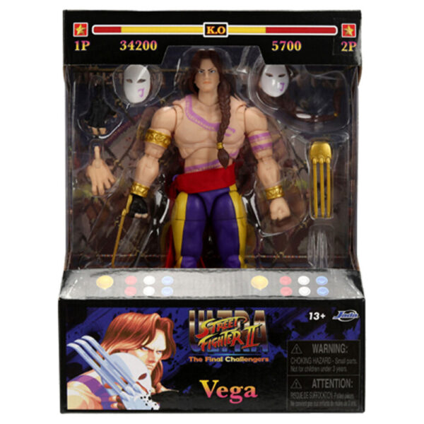 Street Fighter – II Vega figura 15 cm