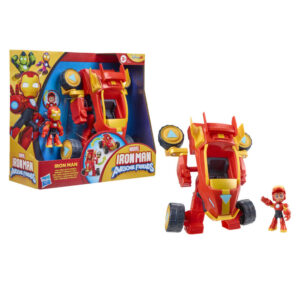 Marvel – Iron Man And His Awesome Friends figura + vehicle