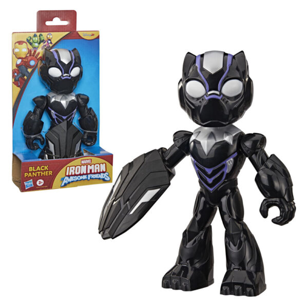 Marvel – Iron Man And His Awesome Friends Black Panther figura 22 cm