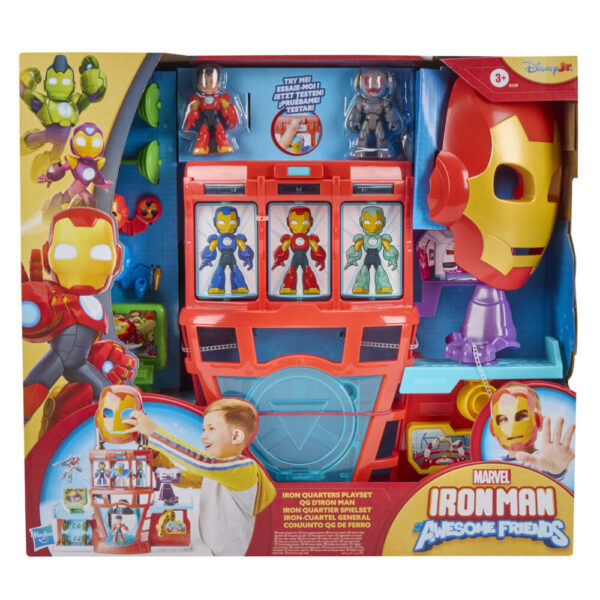 Marvel – Iron Man And His Awesome Friends Headquarters playset