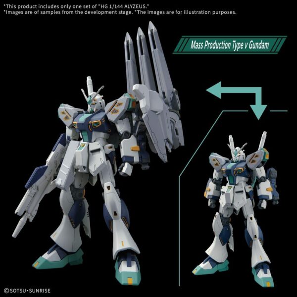Gundam – MSG: Hathaway: The Sorcery of Nymph Circe HG 1/144 Alyzeus model kit 25 cm