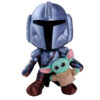 Star Wars – Mandalorian with Grogu plüss 25 cm