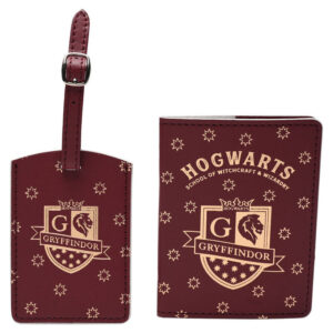 Harry Potter – Gryffindor passport holder & luggage tag