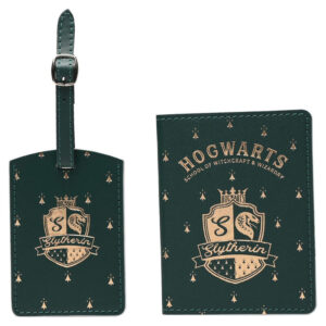 Harry Potter – Slytherin passport holder & luggage tag