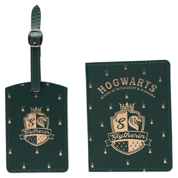 Harry Potter – Slytherin passport holder & luggage tag