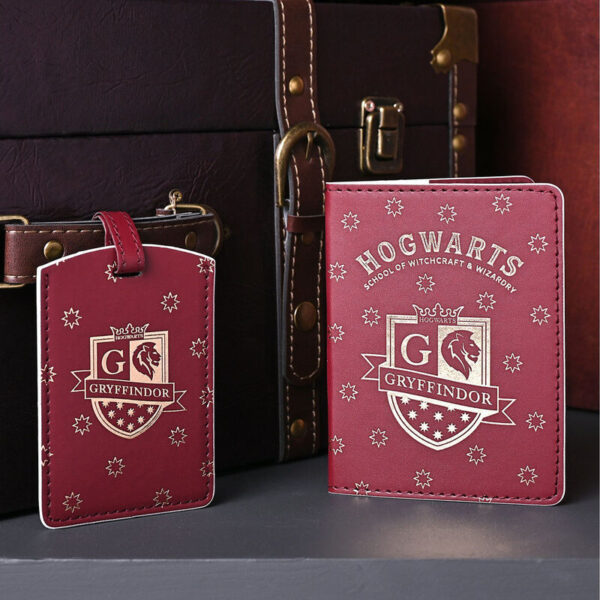 Harry Potter – Gryffindor passport holder & luggage tag