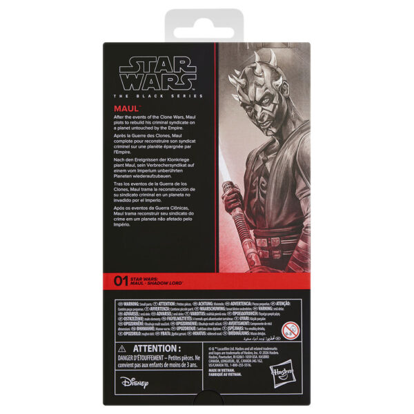 Star Wars – Maul Shadow Lord Maul figura 15 cm