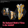 Evangelion – Mobile Suit Evangelion The Enchanted Shield of Virtue Unit-03 RG Multipurpose Humanoid Decisive Weapon model kit figura