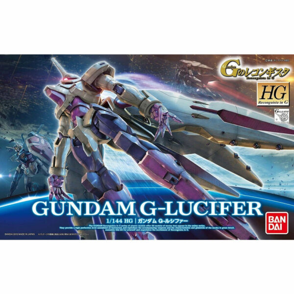 Gundam – Mobile Suit Gundam HG 1/144 VGMM-GF10 Gundam G-Lucifer model kit figura