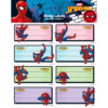 Marvel – Spiderman adhesive labels