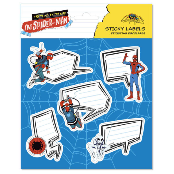 Marvel – Spiderman premium adhesive labels