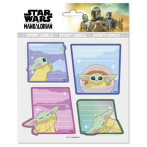 Star Wars – The Mandalorian Grogu premium adhesive labels