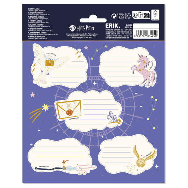 Harry Potter – premium adhesive labels