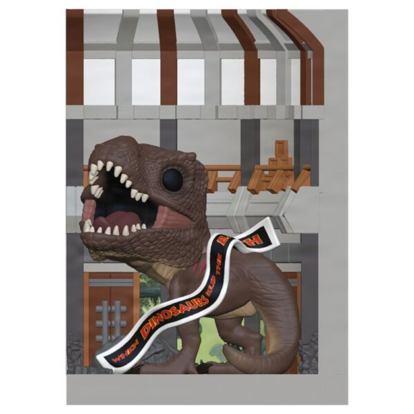 Jurassic Park – POP figura Nooks Jurassic Park T. Rex in Visitor Center