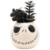 Horror / Cult Movies – Disney Nightmare Before Christmas Jack planter with faux plant