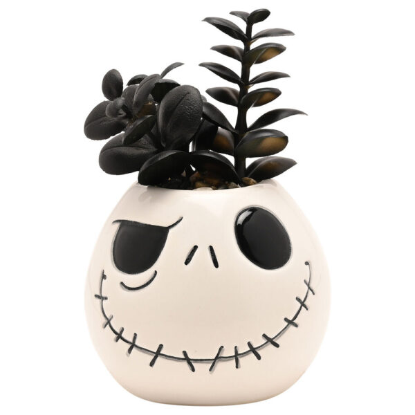 Horror / Cult Movies – Disney Nightmare Before Christmas Jack planter with faux plant