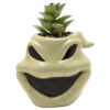 Horror / Cult Movies – Disney Nightmare Before Christmas Oggie Boogie planter with faux plant