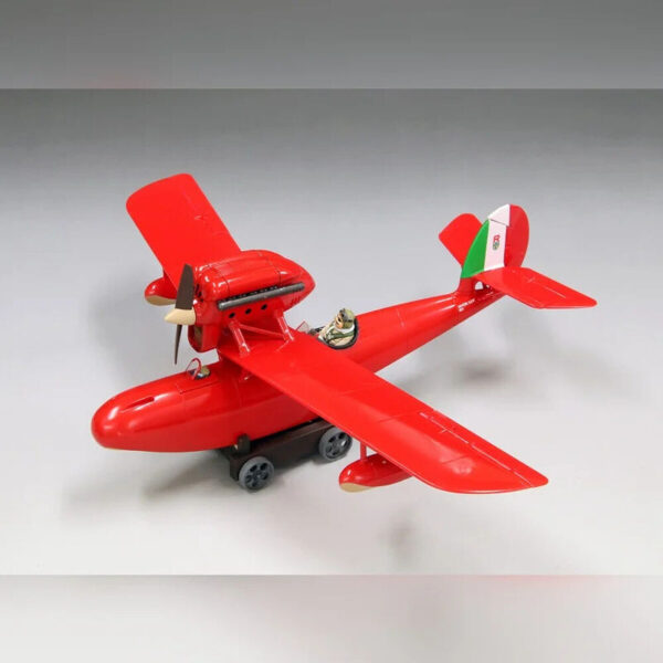 Studio Ghibli – Porco Rosso Savoia S.21F ver.2 Seaplane model kit + Gina figura