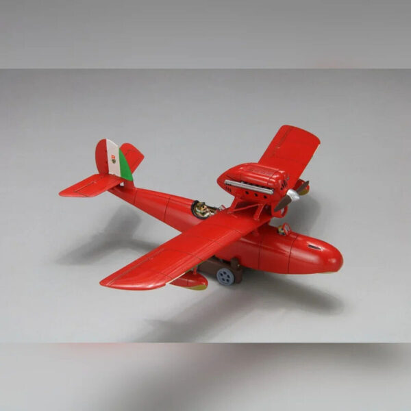 Studio Ghibli – Porco Rosso Savoia S.21F ver.2 Seaplane model kit + Porco figura