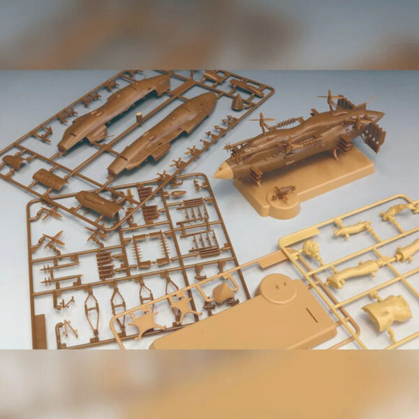 Studio Ghibli – Castle in the Sky Goliath Flying Battleship Airshit model kit