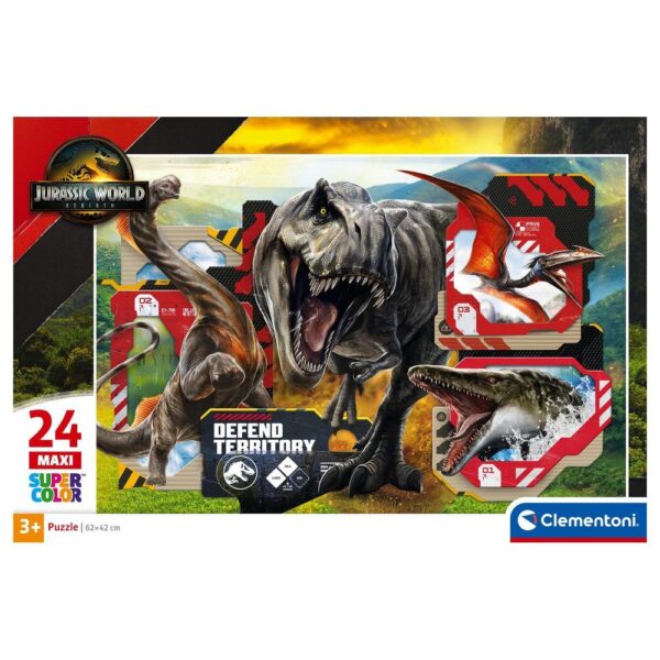 Jurassic Park – Jurassic World maxi puzzle 24pcs