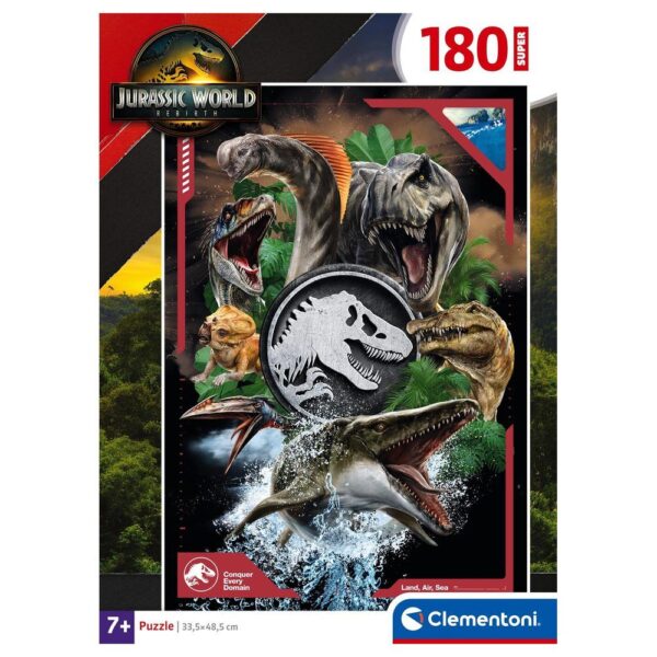 Jurassic Park – Jurassic World super puzzle 180pcs