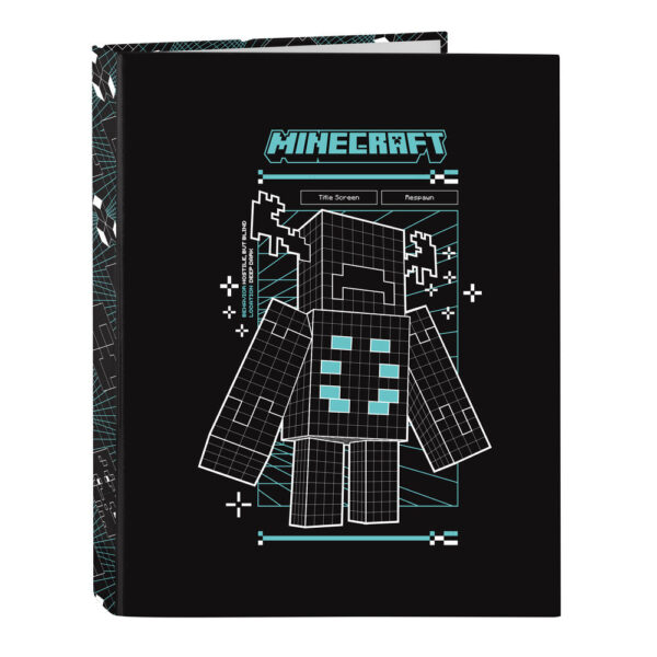 Minecraft – Screen A4 cardboard 4 rings binder