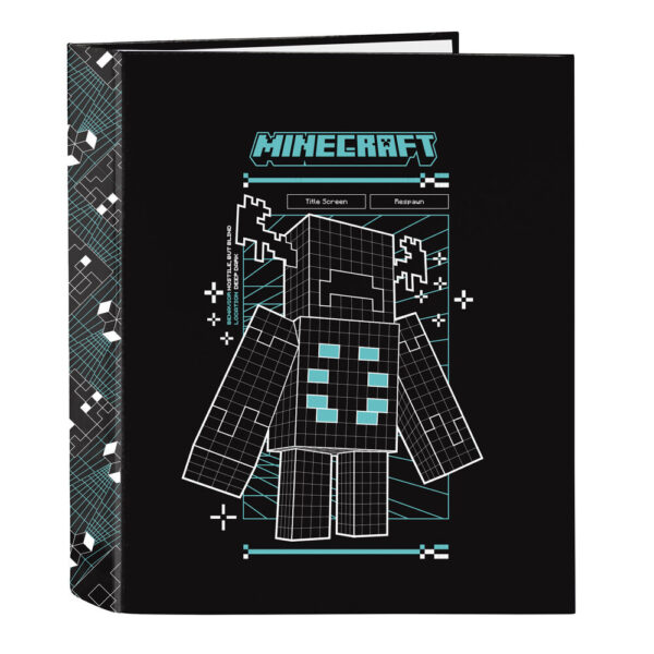 Minecraft – Screen A4 cardboard 4 rings binder