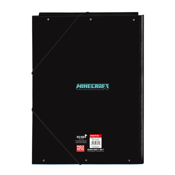 Minecraft – Screen A4 cardboard binder with flaps