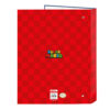 Super Mario – A4 cardboard 4 rings binder