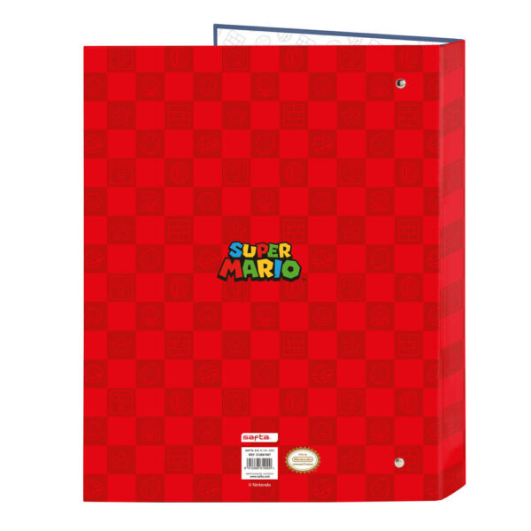 Super Mario – A4 cardboard 4 rings binder